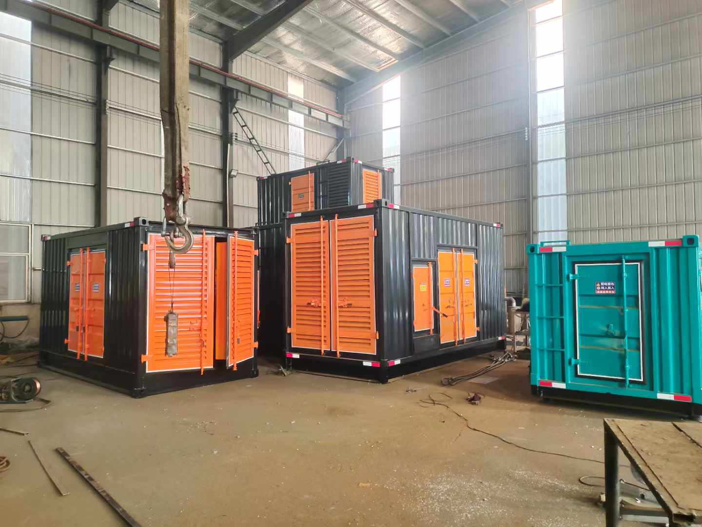 卫东500kw柴油发电机组可以带动多少功率设备？